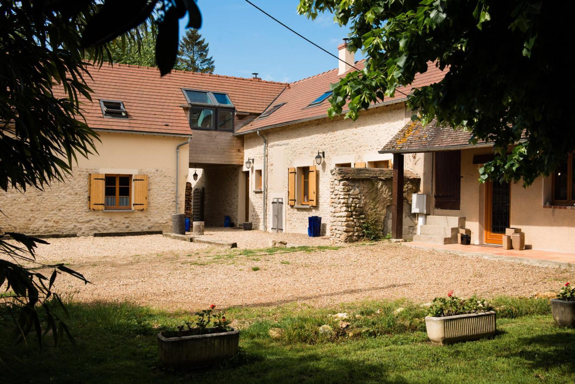 Au Bonheur Des Retrouvailles Hotel Denonville Exterior foto